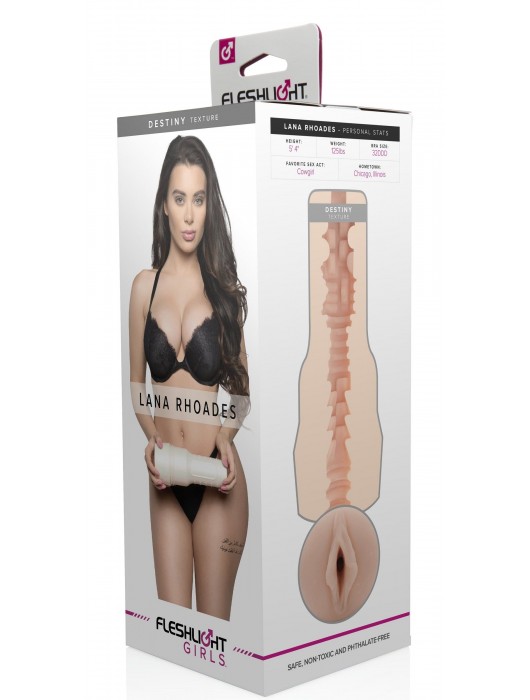 Мастурбатор-вагина Fleshlight Girls - Lana Rhoades Destiny - Fleshlight - в Майкопе купить с доставкой