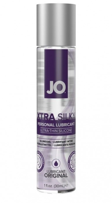 Лубрикант на силиконовой основе JO Xtra Silky - 30 мл. - System JO - купить с доставкой в Майкопе