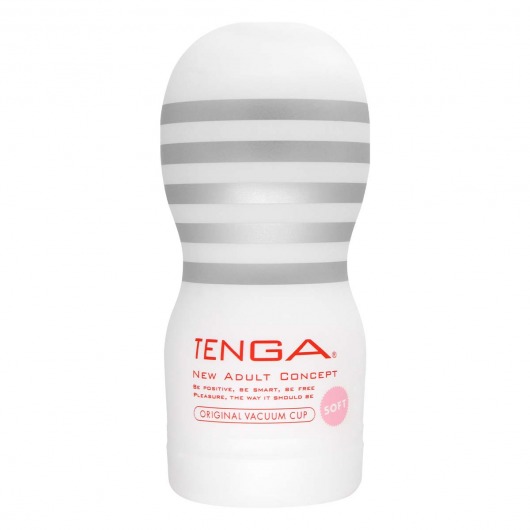 Мастурбатор TENGA Original Vacuum Cup Soft - Tenga - в Майкопе купить с доставкой