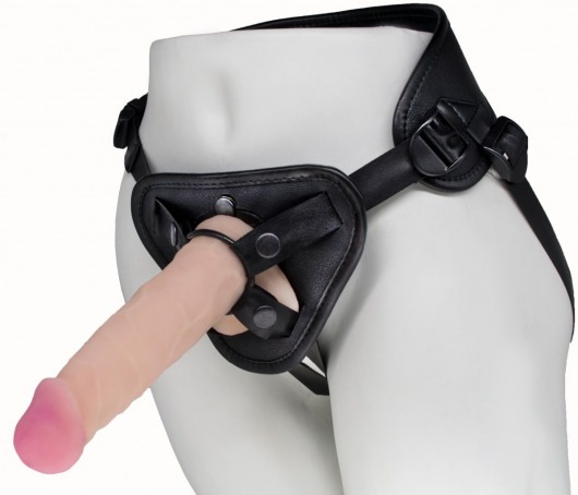 Пояс харнесс BEST UNI strap с 2 сменными насадками - 18,5 и 16 см. - LOVETOY (А-Полимер) - купить с доставкой в Майкопе
