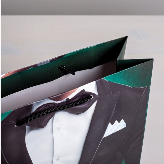 Бумажный пакет «Лучшему!» - 23 х 27 см. - Сима-Ленд - купить с доставкой в Майкопе