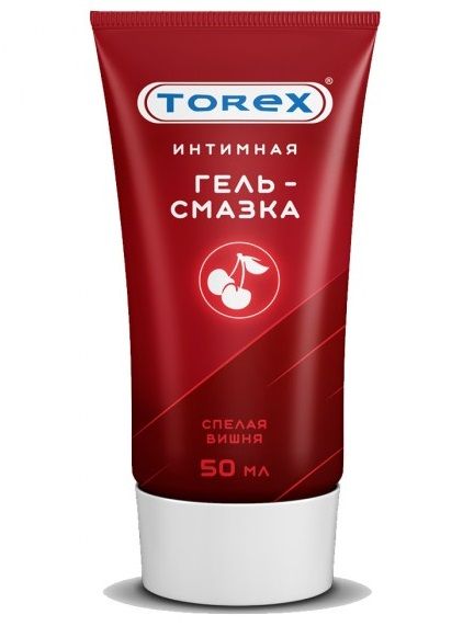 Смазка на водной основе TOREX  Спелая вишня  - 50 мл. - Torex - купить с доставкой в Майкопе