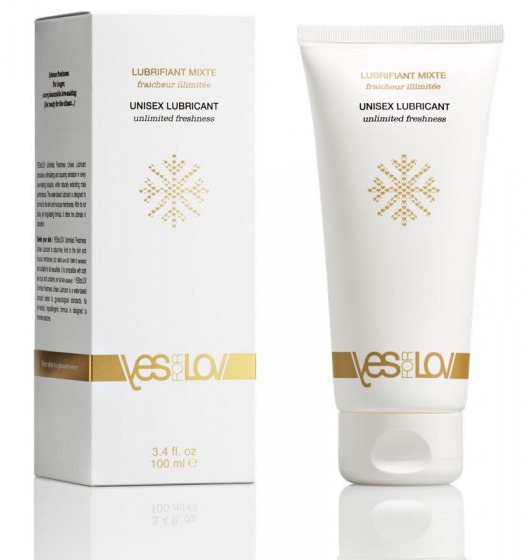 Лубрикант на водной основе с охлаждающим эффектом Unlimited Freshness Unisex Lubricant - 100 мл. - YESforLOV - купить с доставкой в Майкопе