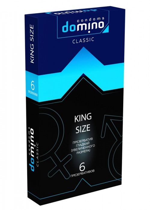 Презервативы увеличенного размера DOMINO Classic King size - 6 шт. - Domino - купить с доставкой в Майкопе