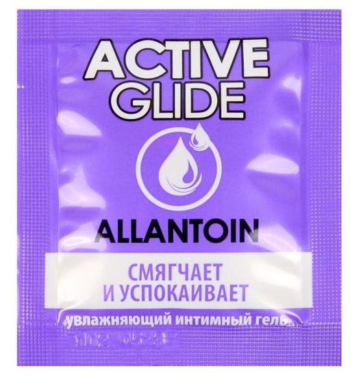 Лубрикант на водной основе Active Glide с аллантоином - 3 гр. - Биоритм - купить с доставкой в Майкопе