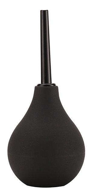 Черный анальный душ ANAL DOUCHE с прямым наконечником - Dream Toys - купить с доставкой в Майкопе