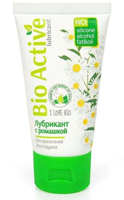 Гель-лубрикант на водной основе Bio Active - 50 гр. - Биоритм - купить с доставкой в Майкопе