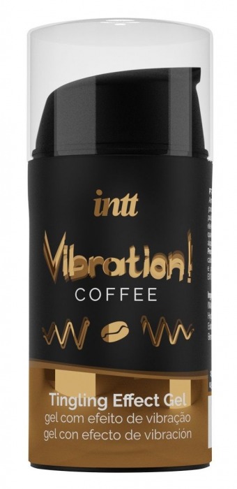 Жидкий интимный гель с эффектом вибрации Vibration! Coffee - 15 мл. - INTT - купить с доставкой в Майкопе
