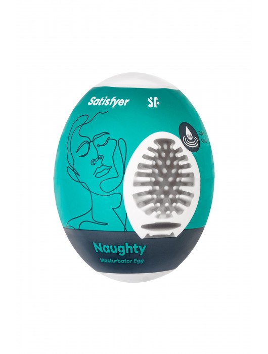 Мастурбатор-яйцо Satisfyer Naughty Mini Masturbator - Satisfyer - в Майкопе купить с доставкой