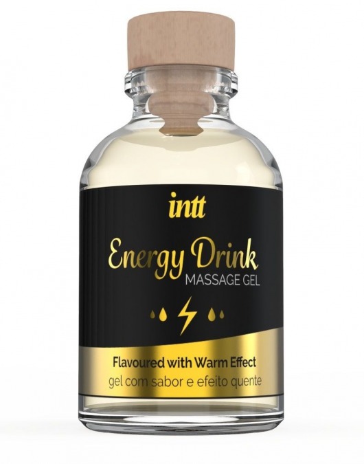 Массажный гель с согревающим эффектом Energy Drink - 30 мл. - INTT - купить с доставкой в Майкопе