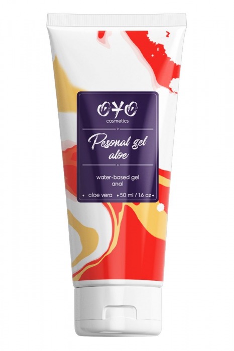 Анальная смазка на водной основе OYO Personal Gel Aloe - 50 мл. - OYO - купить с доставкой в Майкопе