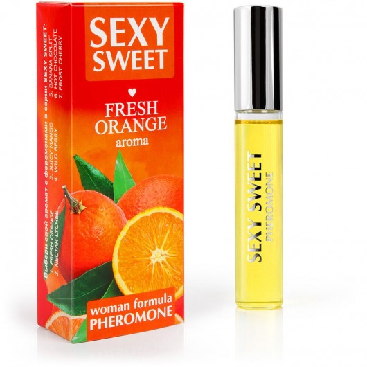 Парфюм для тела с феромонами Sexy Sweet с ароматом апельсина - 10 мл. -  - Магазин феромонов в Майкопе