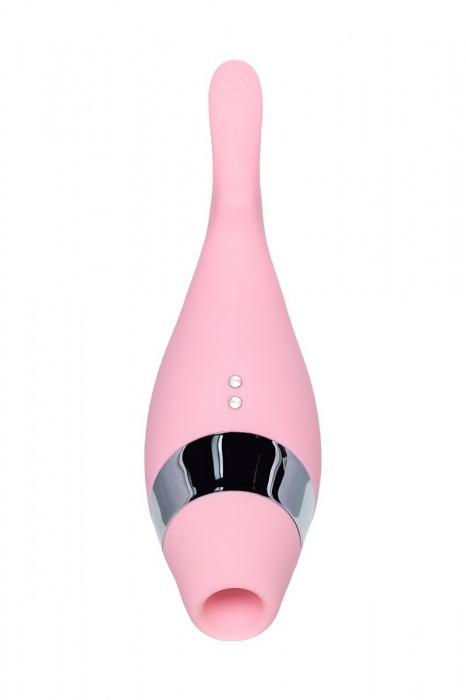 Розовый многофункциональный стимулятор Dahlia - 14 см. - ToyFa