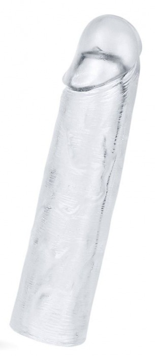 Прозрачная насадка-удлинитель Flawless Clear Penis Sleeve Add 1 - 15,5 см. - Lovetoy - в Майкопе купить с доставкой