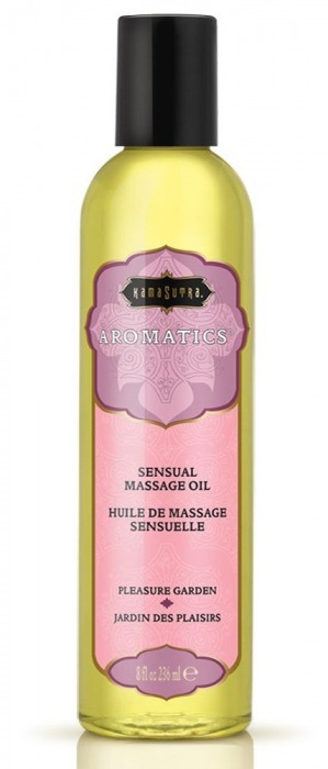 Массажное масло с цветочным ароматом Pleasure Garden - 236 мл. - Kama Sutra - купить с доставкой в Майкопе