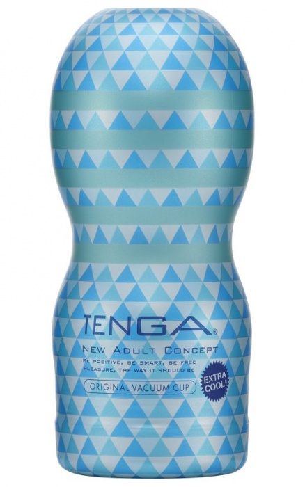 Мастурбатор с охлаждающей смазкой TENGA Original Vacuum Cup Extra Cool - Tenga - в Майкопе купить с доставкой