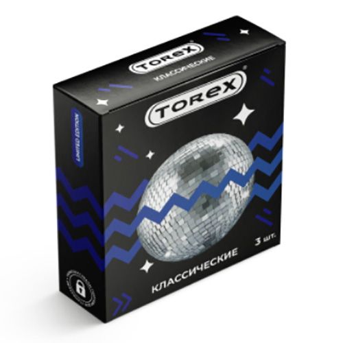 Гладкие презервативы Torex Party  Классические  - 3 шт. - Torex - купить с доставкой в Майкопе