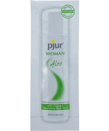 Лубрикант на водной основе pjur WOMAN Aloe - 2 мл. - Pjur - купить с доставкой в Майкопе