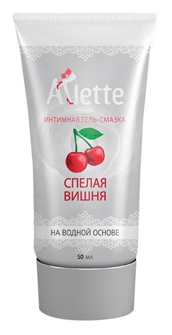 Интимная гель-смазка на водной основе Arlette  Спелая вишня  - 50 мл. - Arlette - купить с доставкой в Майкопе