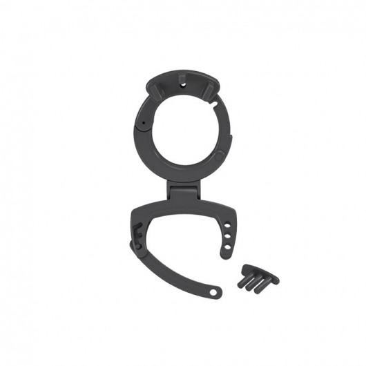 Кольцо с зажимом для мошонки для пояса верности Pubic Enemy - MyStim - купить с доставкой в Майкопе