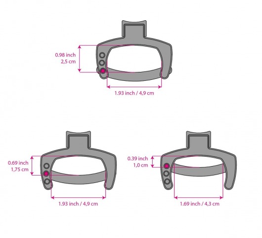 Кольцо с зажимом для мошонки для пояса верности Pubic Enemy - MyStim - купить с доставкой в Майкопе
