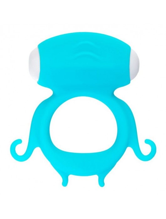 Голубое виброкольцо на пенис Sair - A-toys - в Майкопе купить с доставкой