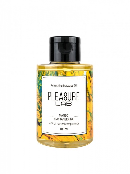 Массажное масло Pleasure Lab Refreshing с ароматом манго и мандарина - 100 мл. - Pleasure Lab - купить с доставкой в Майкопе