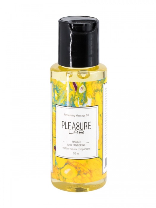 Массажное масло Pleasure Lab Refreshing с ароматом манго и мандарина - 50 мл. - Pleasure Lab - купить с доставкой в Майкопе