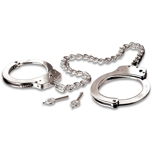 Металлические наручники Metal Leg Cuffs - Pipedream - купить с доставкой в Майкопе
