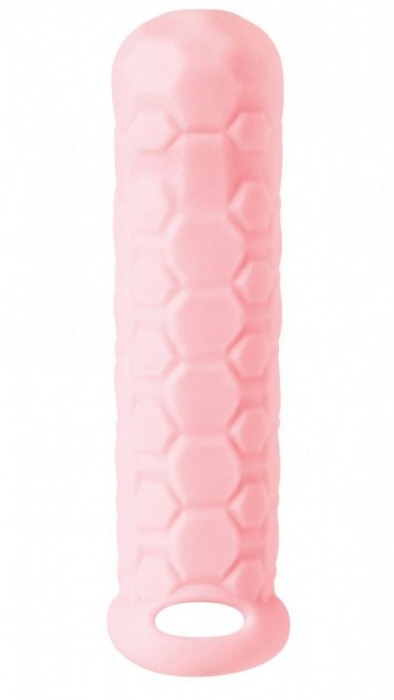 Розовый фаллоудлинитель Homme Long - 15,5 см. - Lola Games - в Майкопе купить с доставкой