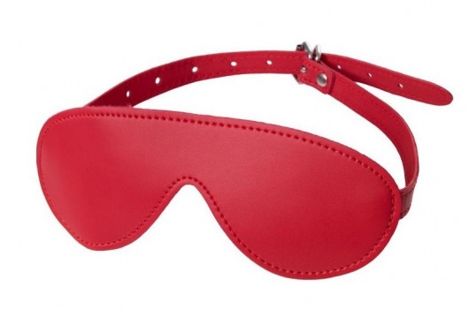 Красная маска Anonymo из искусственной кожи - ToyFa - купить с доставкой в Майкопе