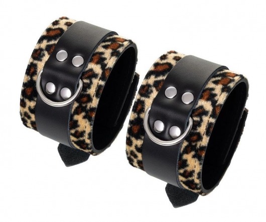 Наручники Anonymo с анималистическим принтом - ToyFa - купить с доставкой в Майкопе