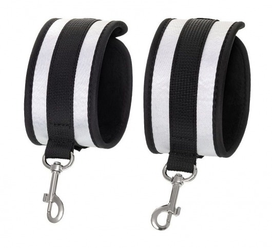 Серебристо-черные оковы Anonymo - ToyFa - купить с доставкой в Майкопе