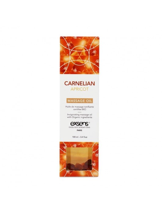 Органическое массажное масло CARNELIAN APRICOT - 100 мл. - Exsens - купить с доставкой в Майкопе