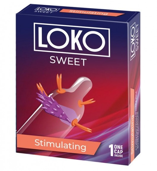 Стимулирующая насадка на пенис LOKO SWEET с возбуждающим эффектом - Sitabella - в Майкопе купить с доставкой