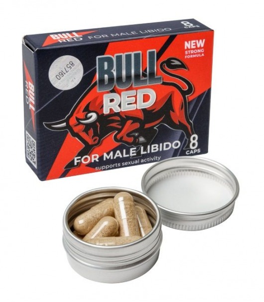 Пищевой концентрат для мужчин BULL RED - 8 капсул - Sitabella - купить с доставкой в Майкопе