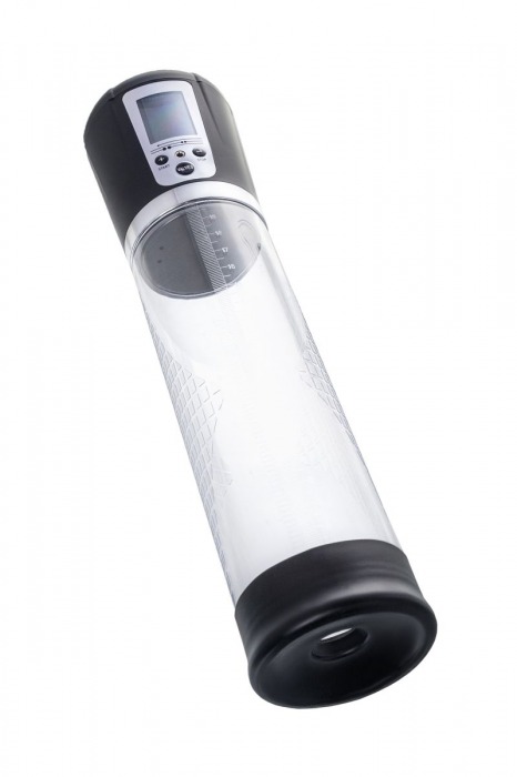 Прозрачная автоматическая помпа для пениса Alrik - Sexus - в Майкопе купить с доставкой