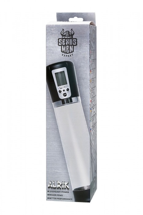 Прозрачная автоматическая помпа для пениса Alrik - Sexus - в Майкопе купить с доставкой
