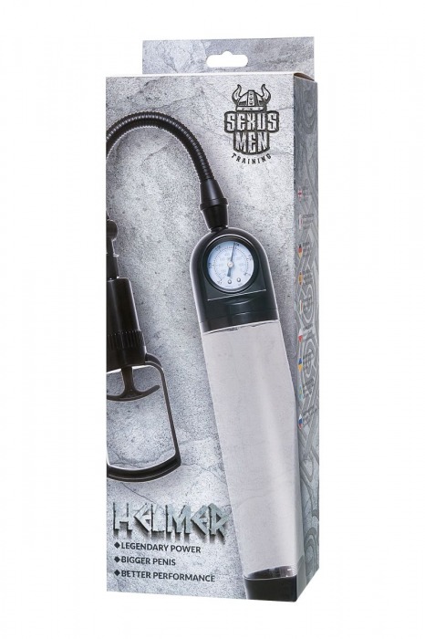 Прозрачная механическая помпа Helmer с манометром - Sexus - в Майкопе купить с доставкой