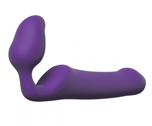 Фиолетовый безремневой страпон Queens L - Adrien Lastic - купить с доставкой в Майкопе