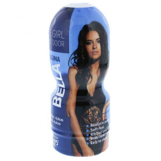 Телесный мастурбатор-вагина в тубе Bella - Dream Toys - в Майкопе купить с доставкой