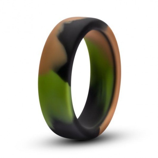 Эрекционное кольцо камуфляжной расцветки Silicone Camo Cock Ring - Blush Novelties - в Майкопе купить с доставкой