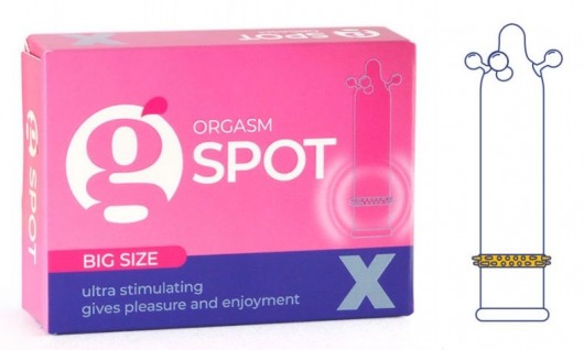 Стимулирующая насадка G-Spot X Big size - Sitabella - купить с доставкой в Майкопе