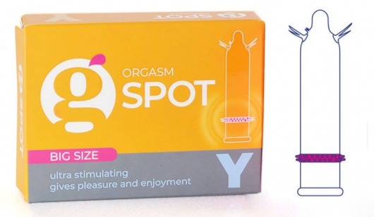 Стимулирующая насадка G-Spot Y Big size - Sitabella - купить с доставкой в Майкопе