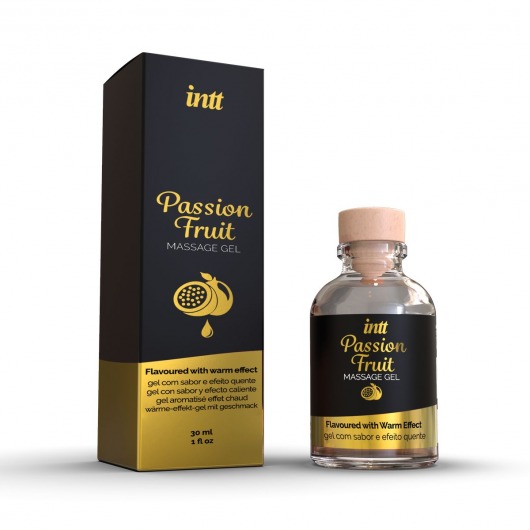 Массажный гель с ароматом маракуйи Passion Fruit - 30 мл. - INTT - купить с доставкой в Майкопе