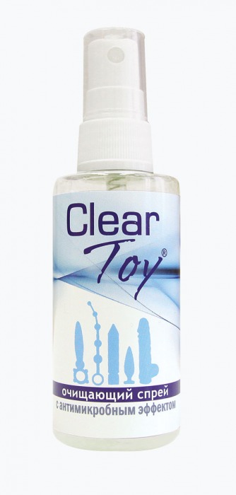 Очищающий спрей Clear Toy с антимикробным эффектом - 100 мл. - Биоритм - купить с доставкой в Майкопе