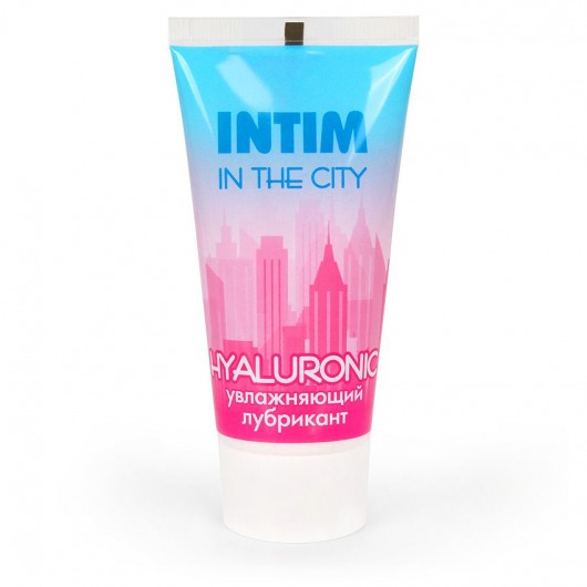 Увлажняющий лубрикант на водной основе Intim in the city Hyaluronic - 60 гр. - Биоритм - купить с доставкой в Майкопе