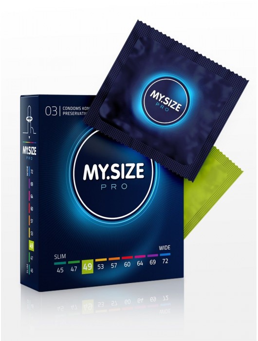 Презервативы MY.SIZE размер 49 - 3 шт. - My.Size - купить с доставкой в Майкопе