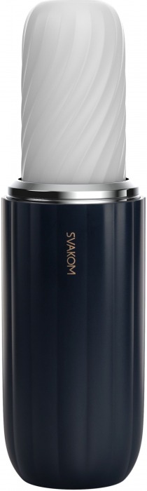 Черно-белый интерактивный мастурбатор Alex Neo 2 - Svakom - в Майкопе купить с доставкой