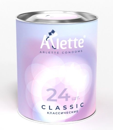 Классические презервативы Arlette Classic - 24 шт. - Arlette - купить с доставкой в Майкопе